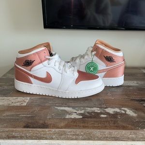 Nike Air Jordan Rose Gold White